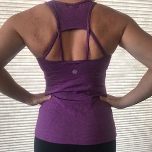 Athleta Workout tank with Built in Bra